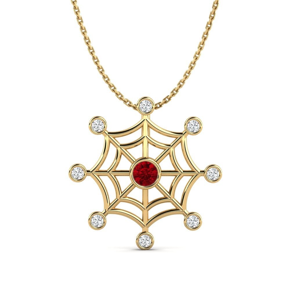 Red Zirconia Women's Pendant Buveno