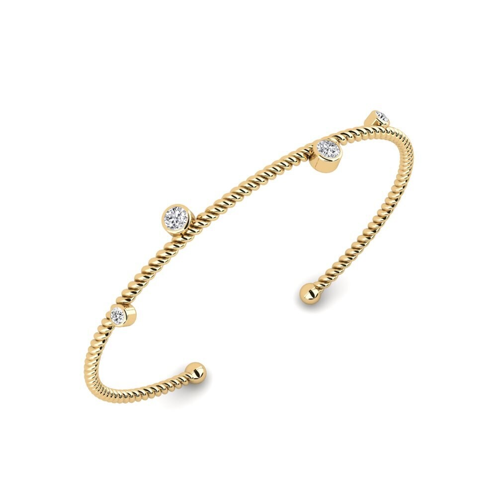 Moissanite Bracelet pour femme Expaingi