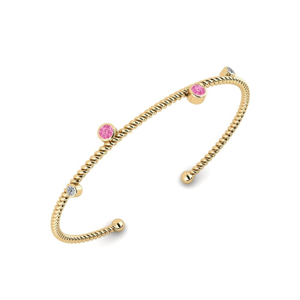 Saphir Rose Bracelet pour femme Expaingi