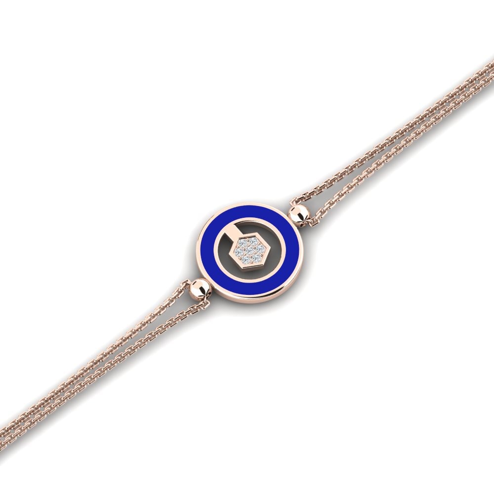 14ct Rose Gold Women's Bracelet Felpor