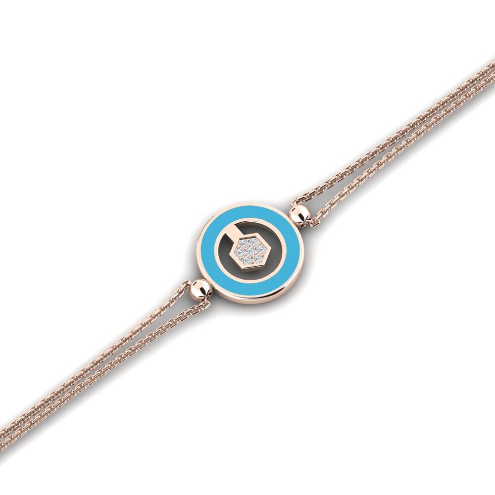 14ct Rose Gold Women's Bracelet Felpor