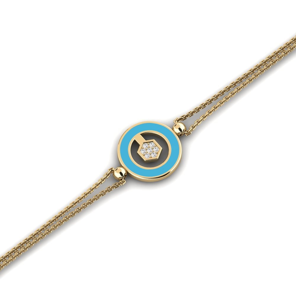 Moissanit Damen armband Felpor