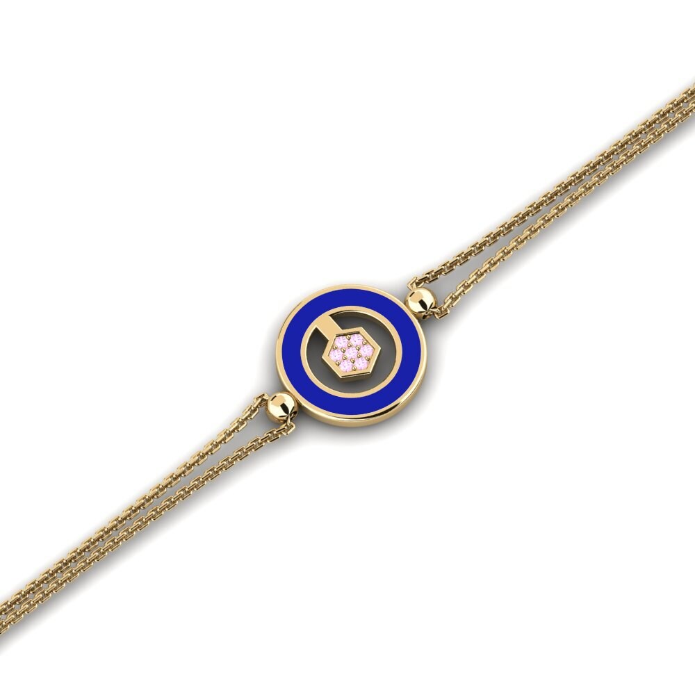 Pink Sapphire Women's Bracelet Felpor