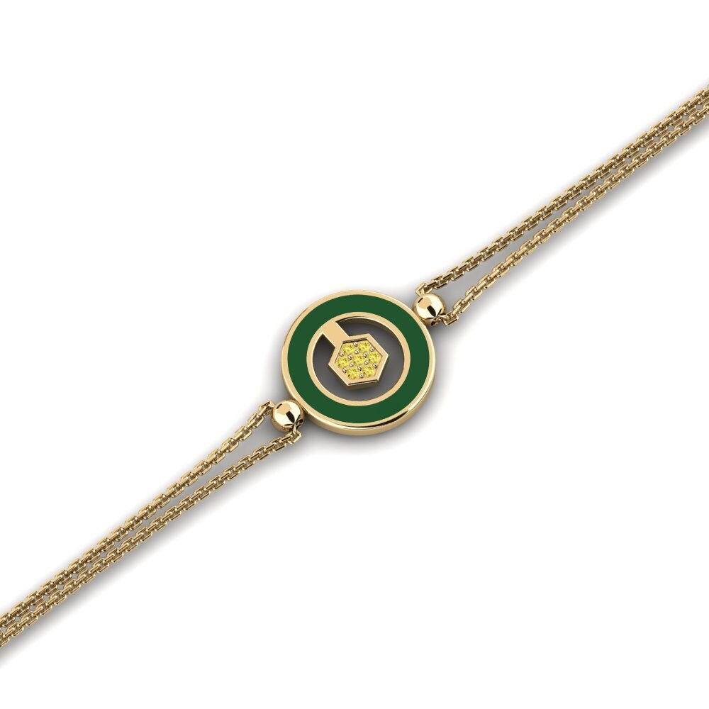 Yellow Sapphire Women's Bracelet Felpor
