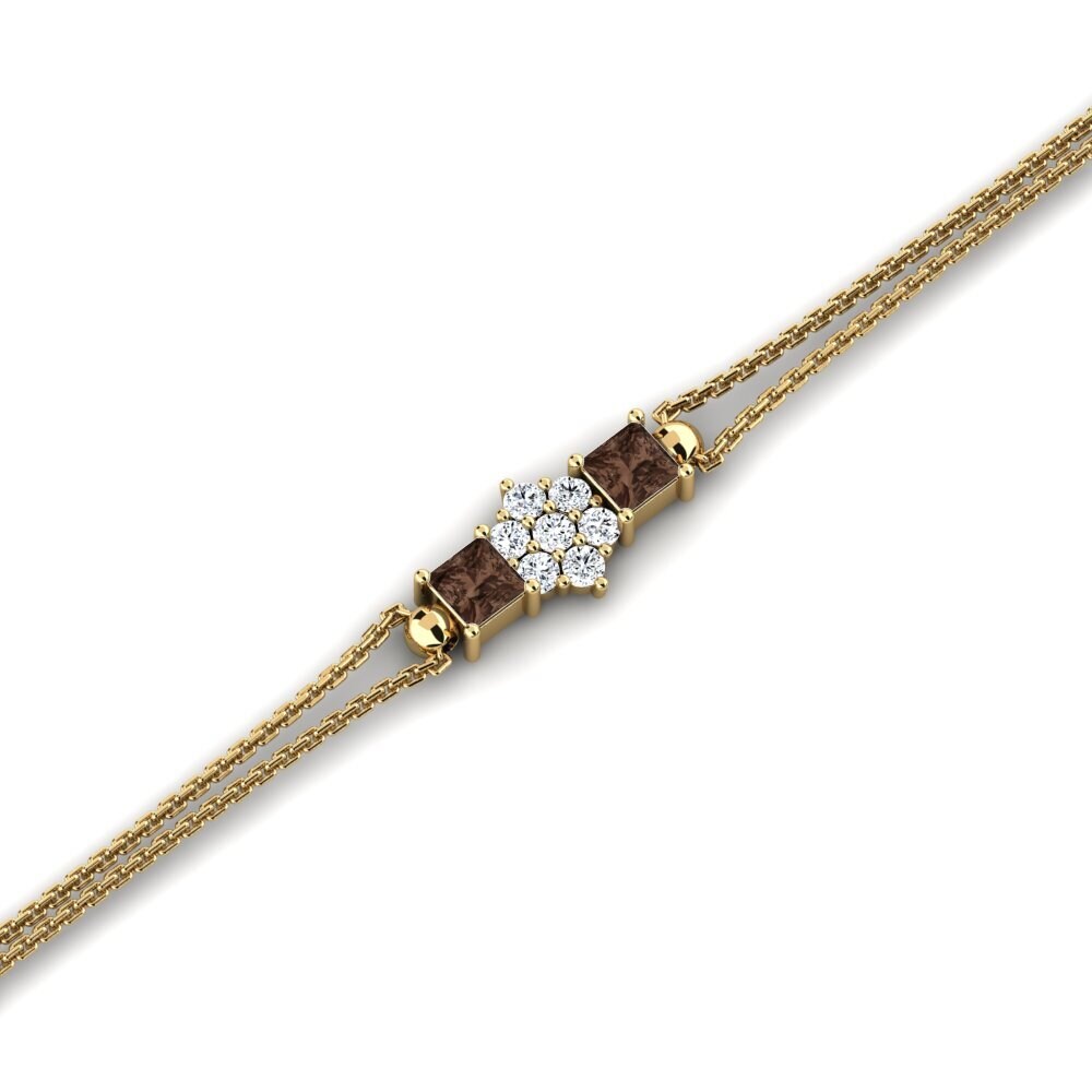 Princess Smoky Quartz Women's Bracelet Itzhakes