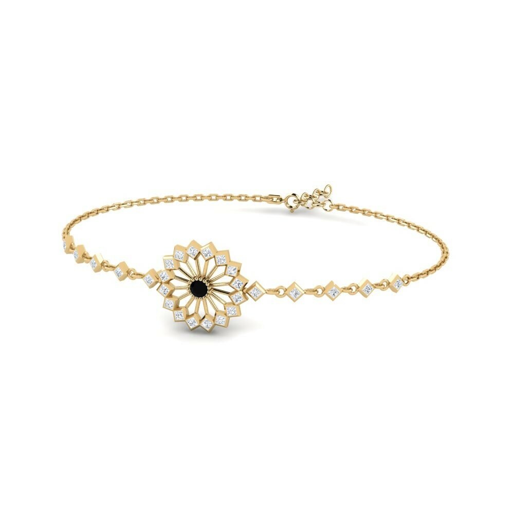 Onyx Noir Bracelet pour femme Trolly