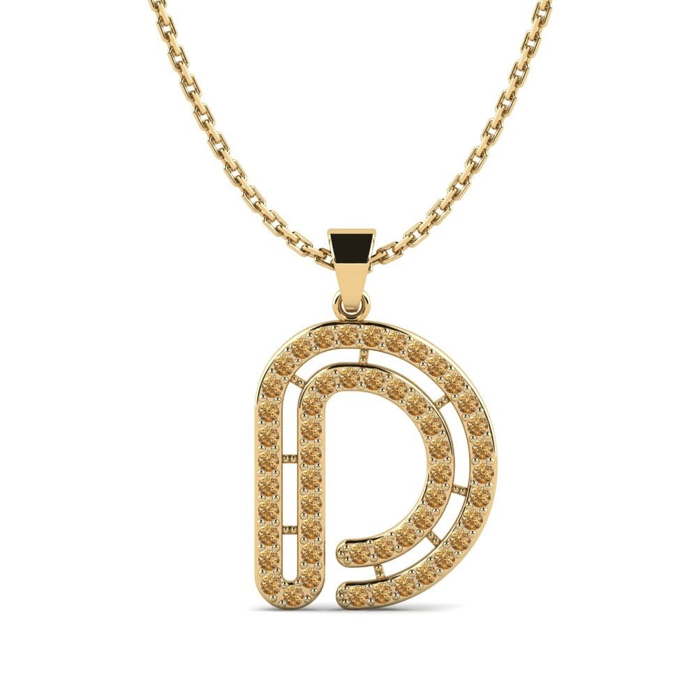 Brauner Diamant Damen anhänger Iribil - D