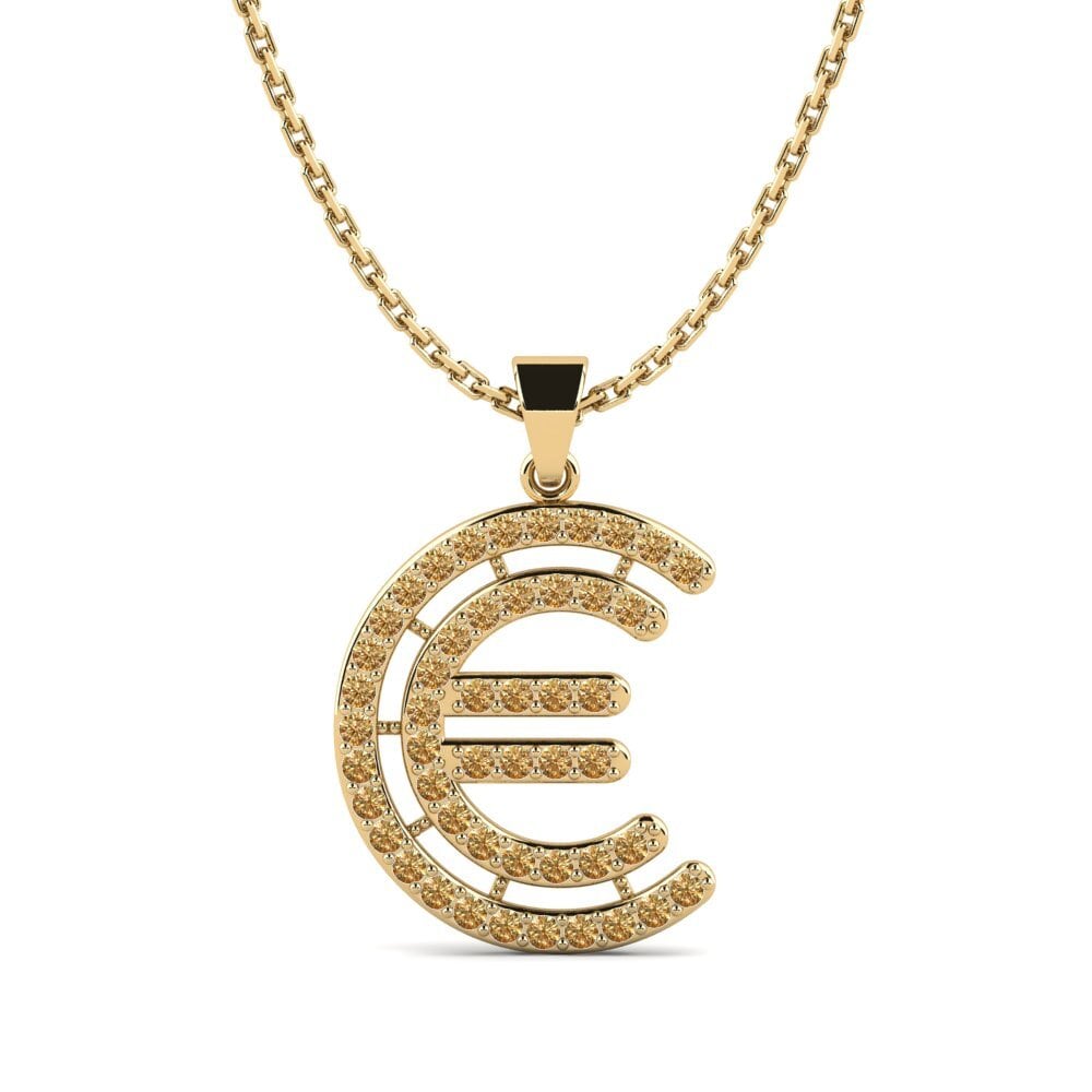 Brauner Diamant Damen anhänger Iribil - E