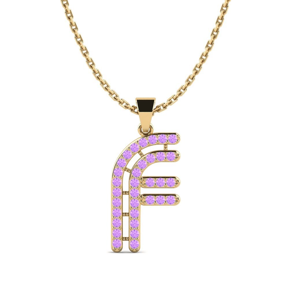 Amethyst Damen anhänger Iribil - F
