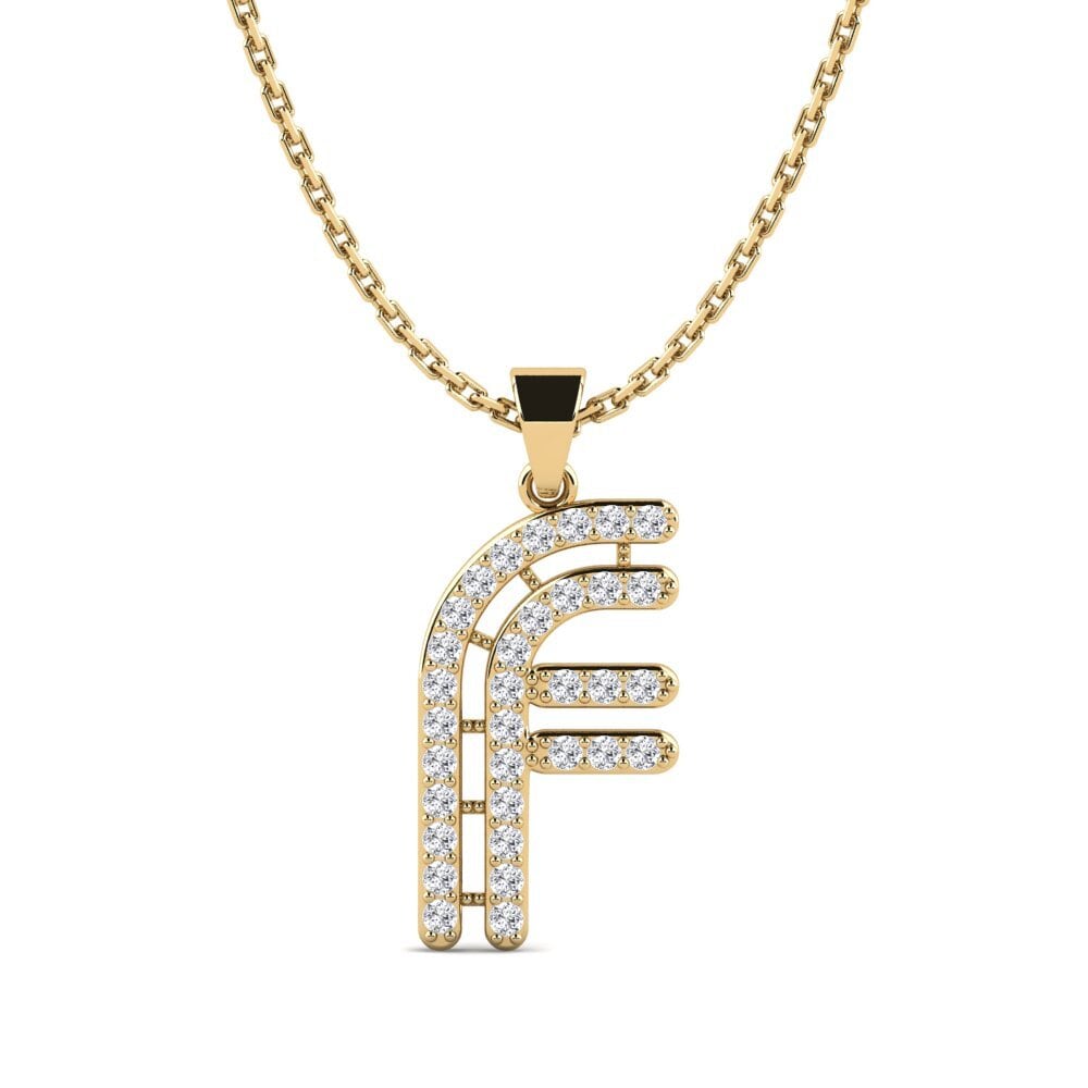 Diamant Damen anhänger Iribil - F