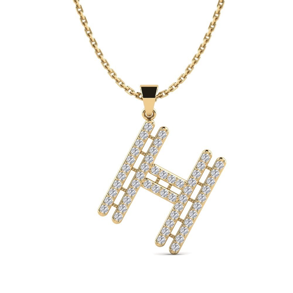 Diamant Damen anhänger Iribil - H