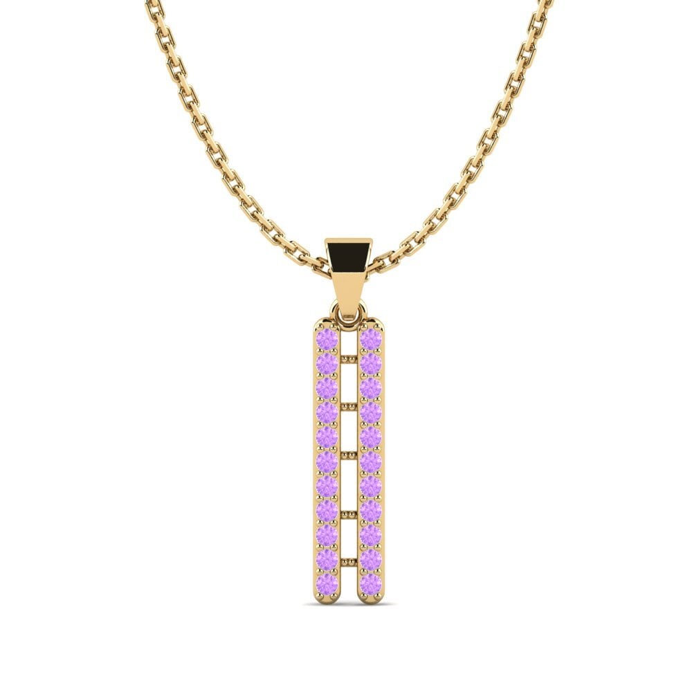 Amethyst Damen anhänger Iribil - I