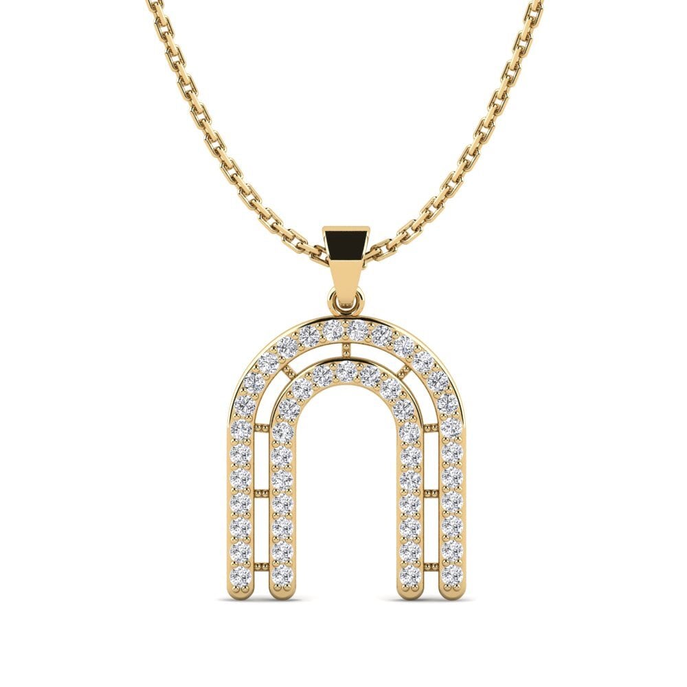 Diamant Damen anhänger Iribil - N