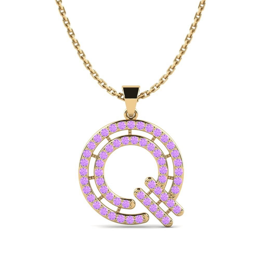 Amethyst Damen anhänger Iribil - Q