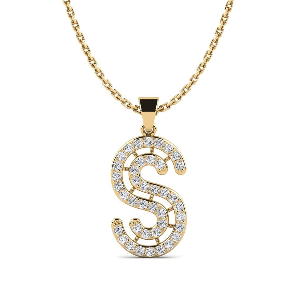 Diamant Damen anhänger Iribil - S