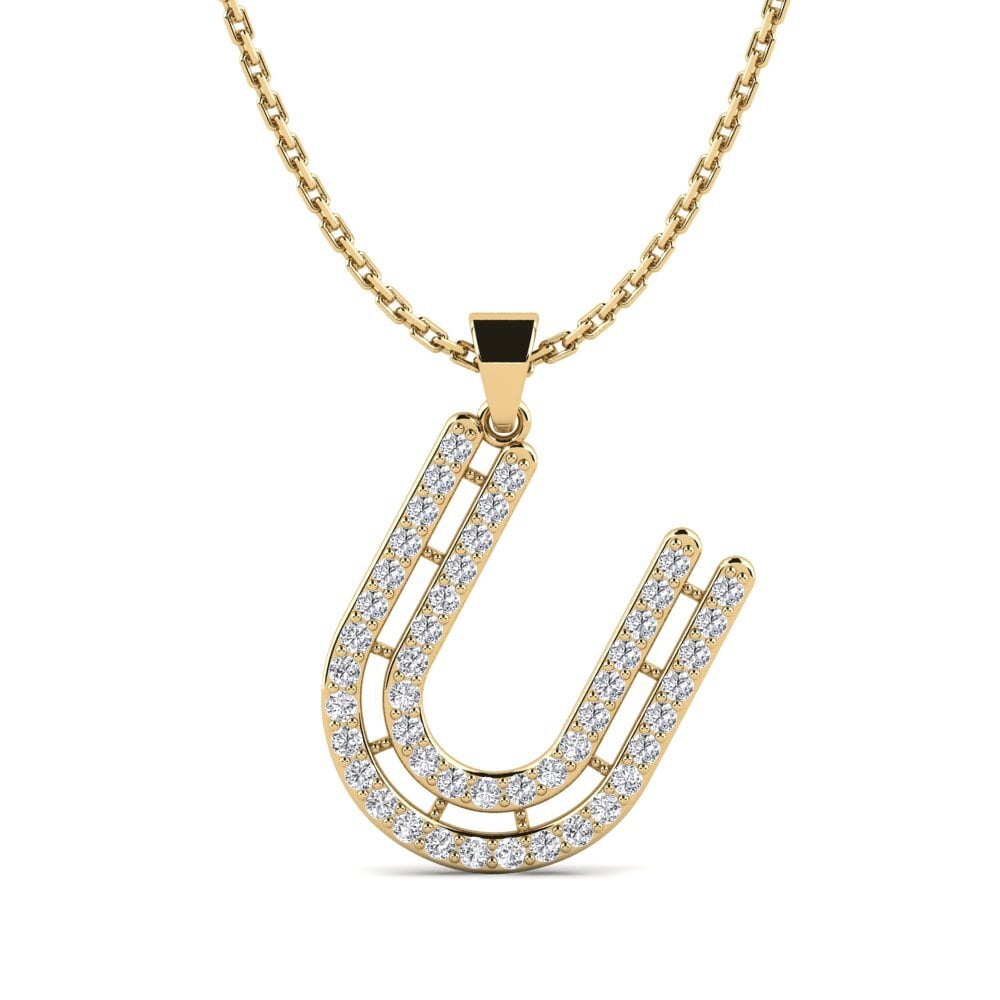 Diamant Damen anhänger Iribil - U
