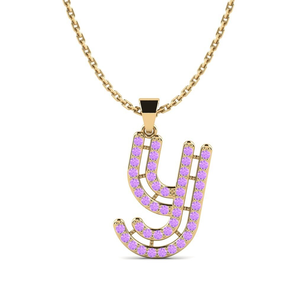 Amethyst Damen anhänger Iribil - Y