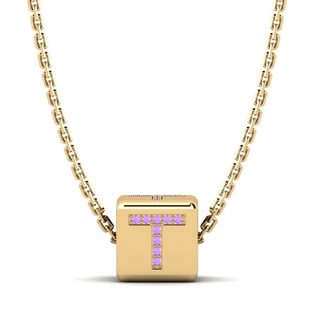 Amethyst Damen anhänger Jeweorg - T