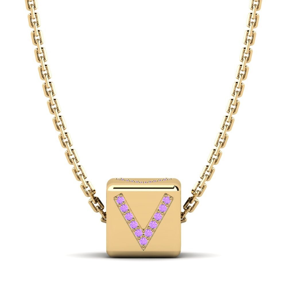 Amethyst Damen anhänger Jeweorg - V