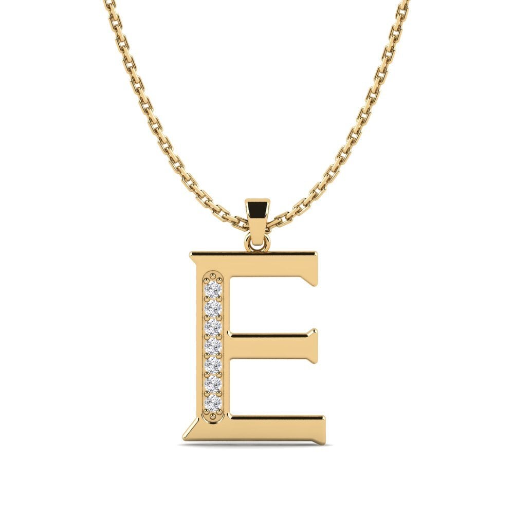 ทองคำ 750 รอบ สร้อยคอ Lata - E
