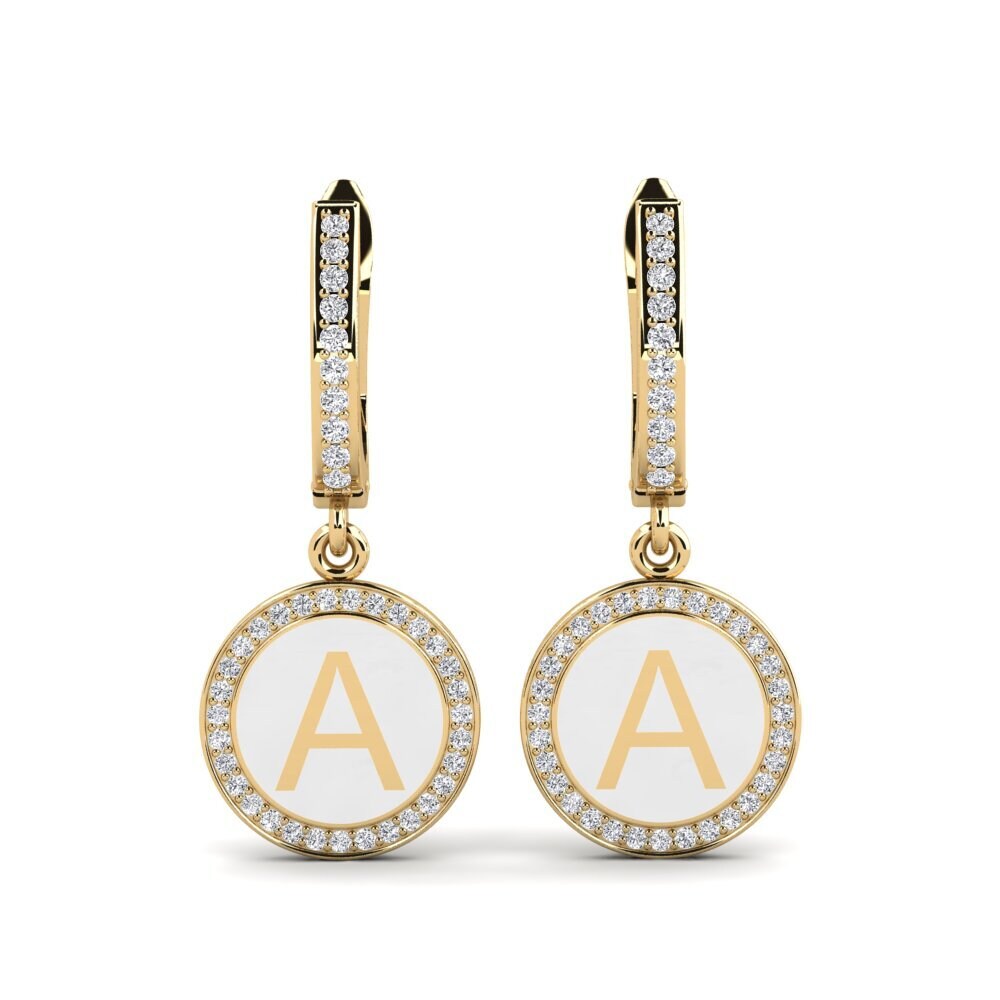 Lab Grown Diamond Women's Earring Elmolt - A