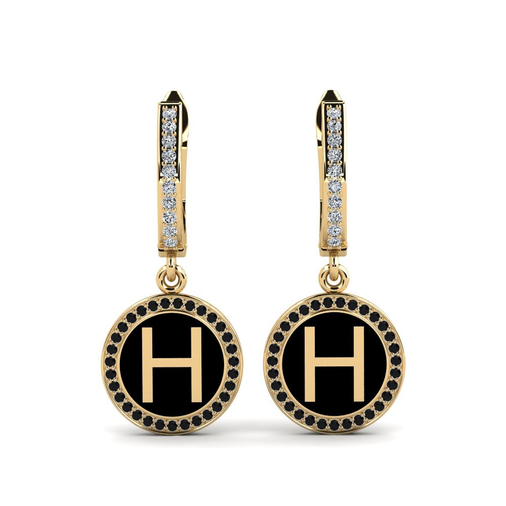 Black Diamond Women's Earring Elmolt - H