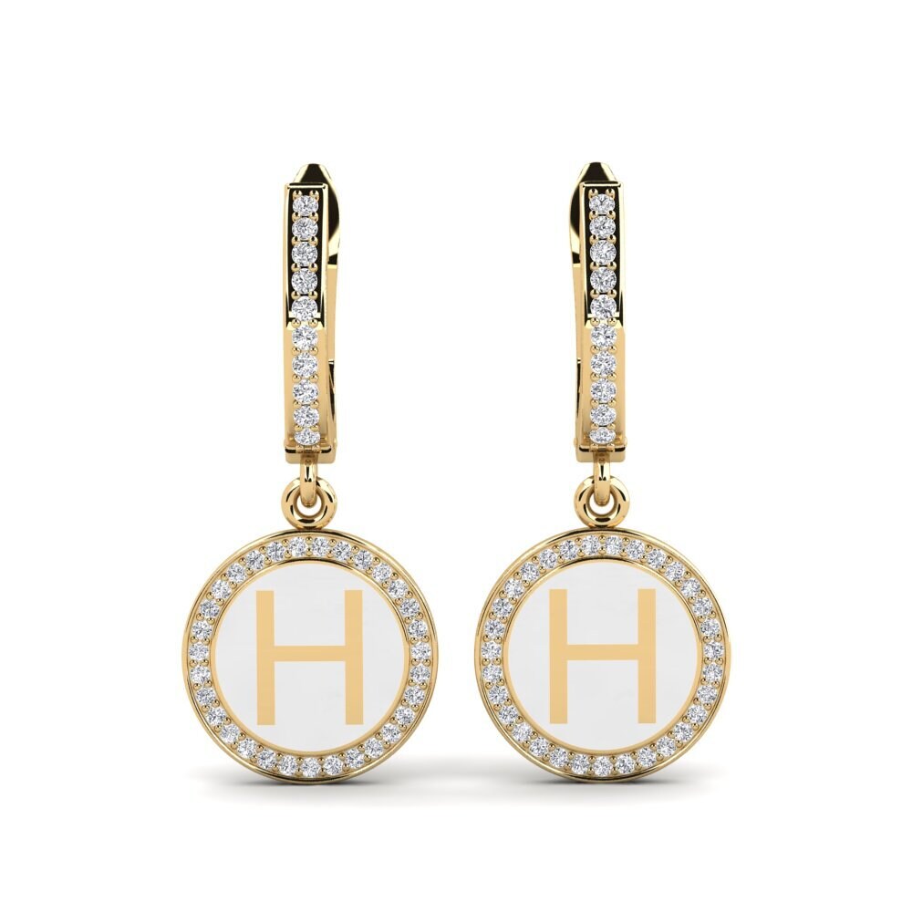 Lab Grown Diamond Women's Earring Elmolt - H