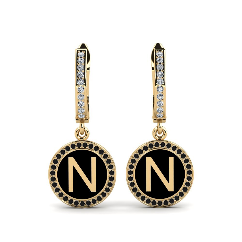 Black Diamond Women's Earring Elmolt - N