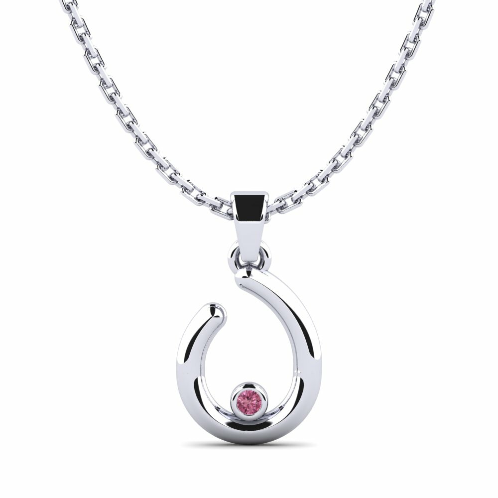 Rhodoliet Granaat Dames Hanger Blandina