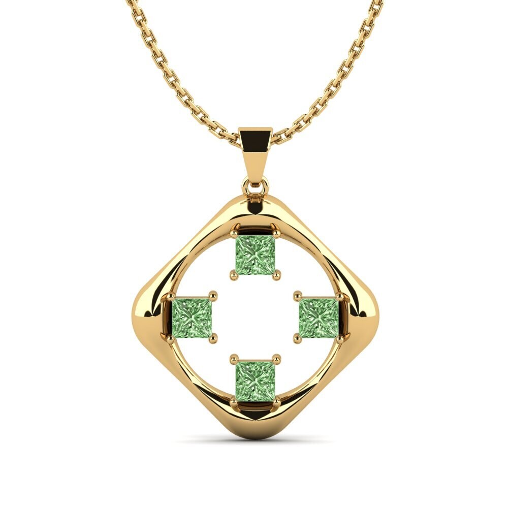 Green Diamond Women's Pendant Accrat