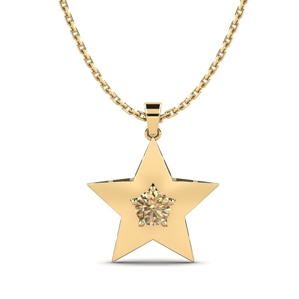 Brown Diamond Women's Pendant Alinex