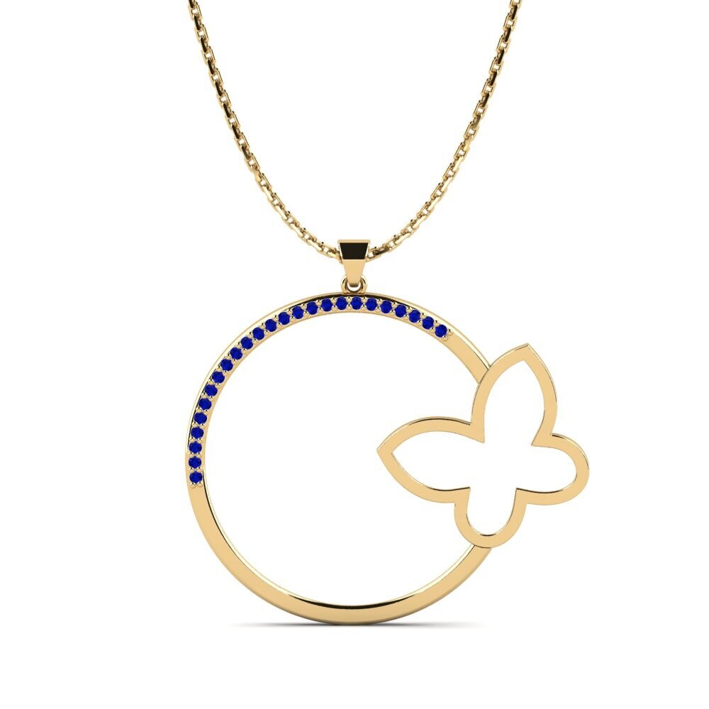 Sapphire Women's Pendant Allanes