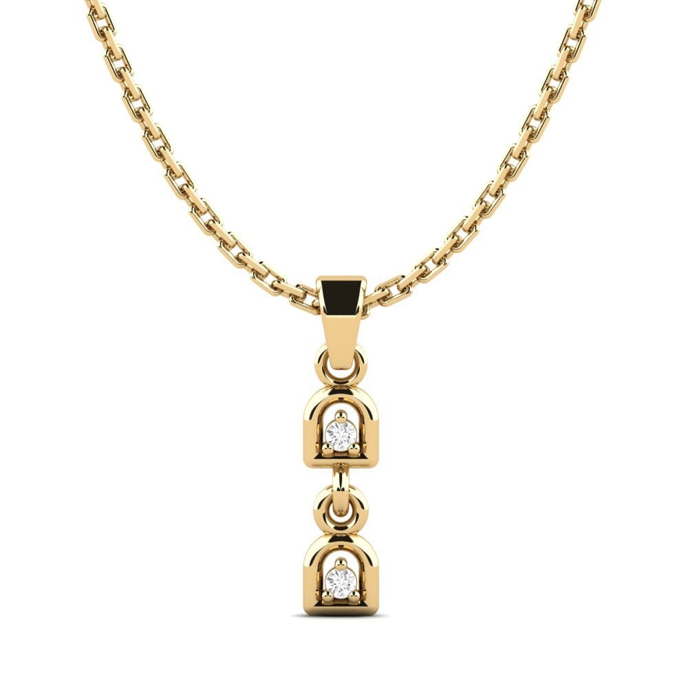 White sapphire Women's Pendant Amplea