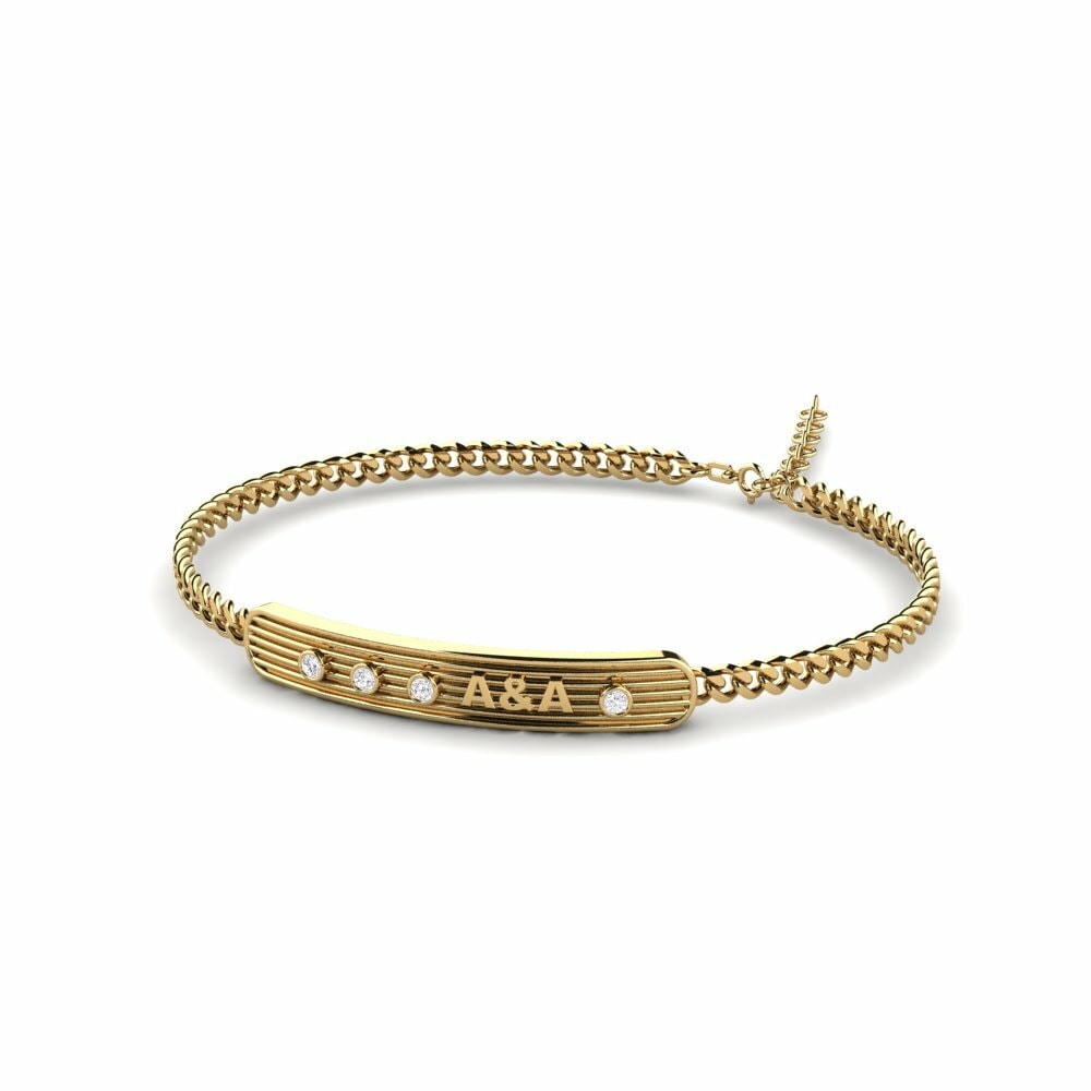 White sapphire Men's Bracelet Achalande