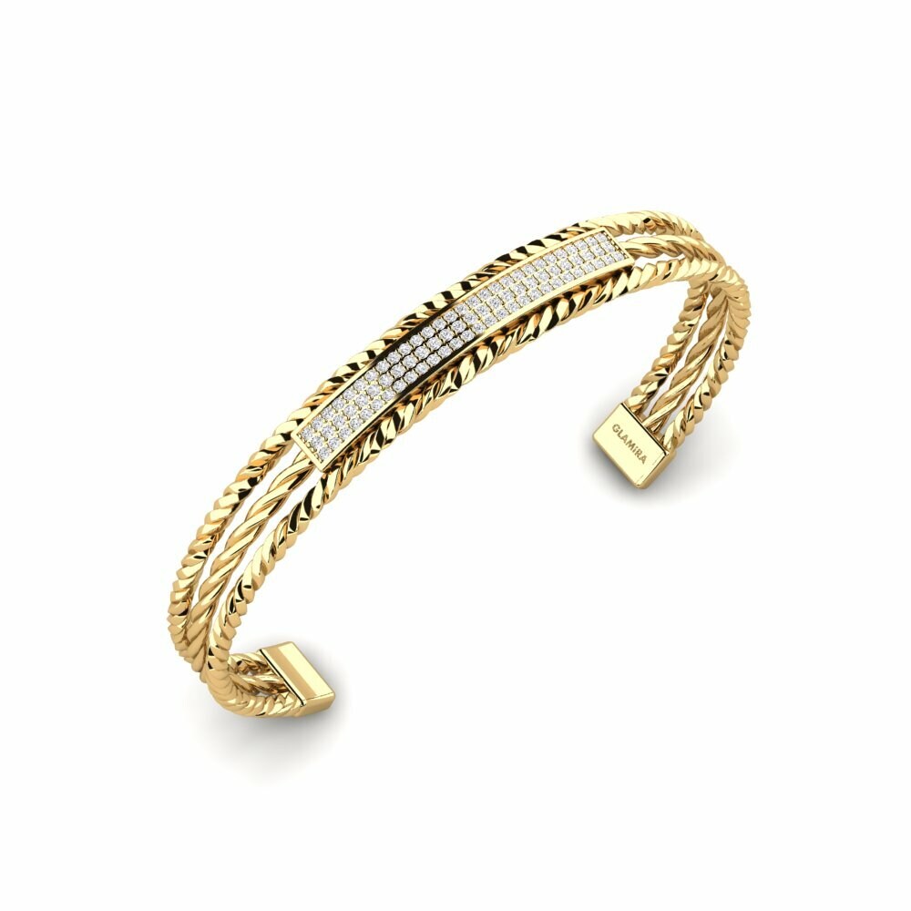 White sapphire Men's Bracelet Aglaral