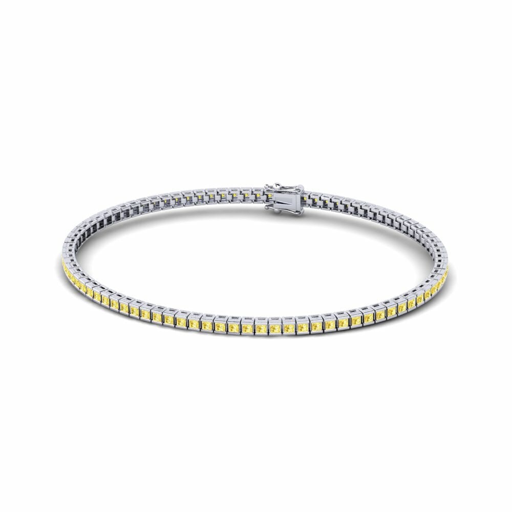Yellow Sapphire Men's Bracelet Altroy