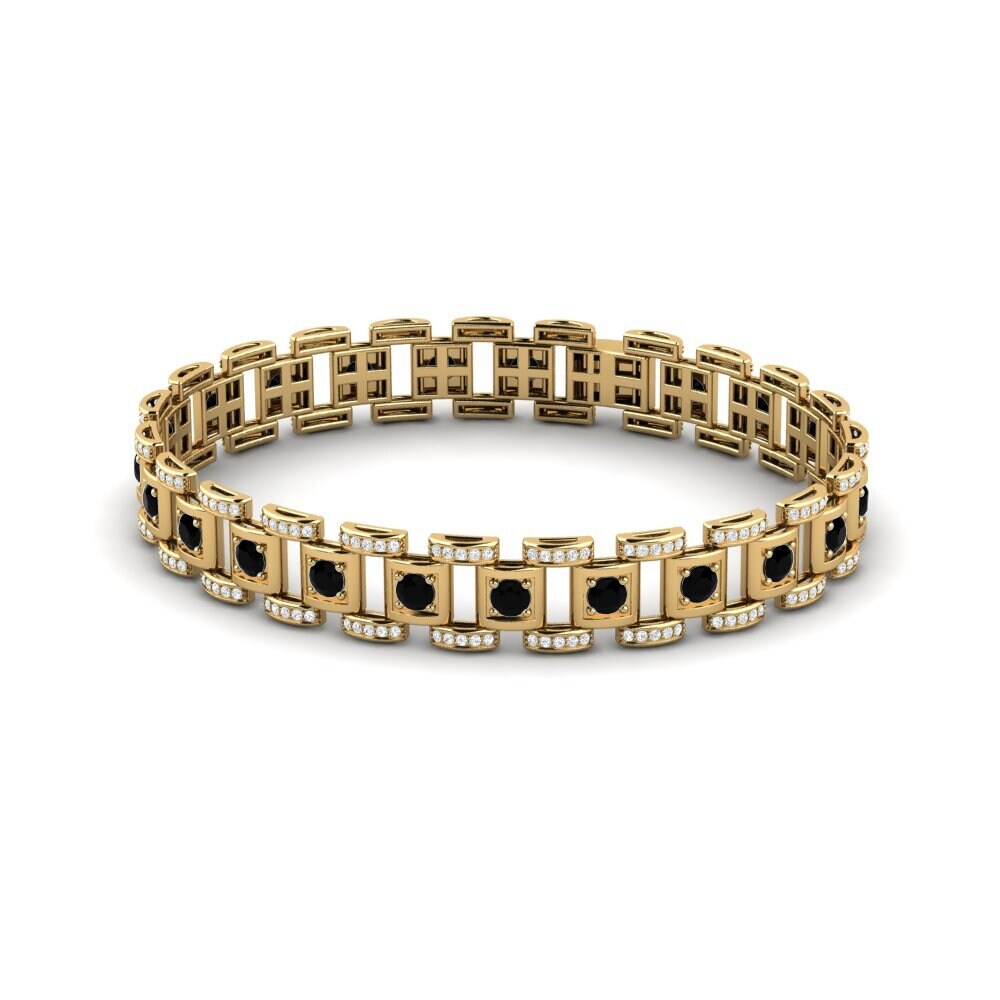 Black Onyx Men's Bracelet Diagnostic
