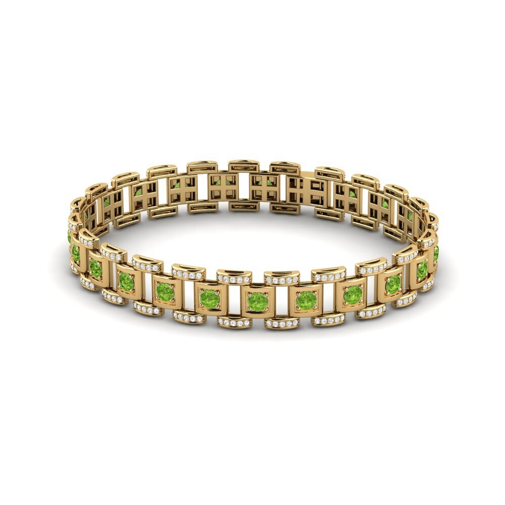 Peridot Men's Bracelet Diagnostic