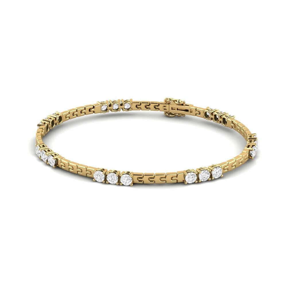 White sapphire Men's Bracelet Docile