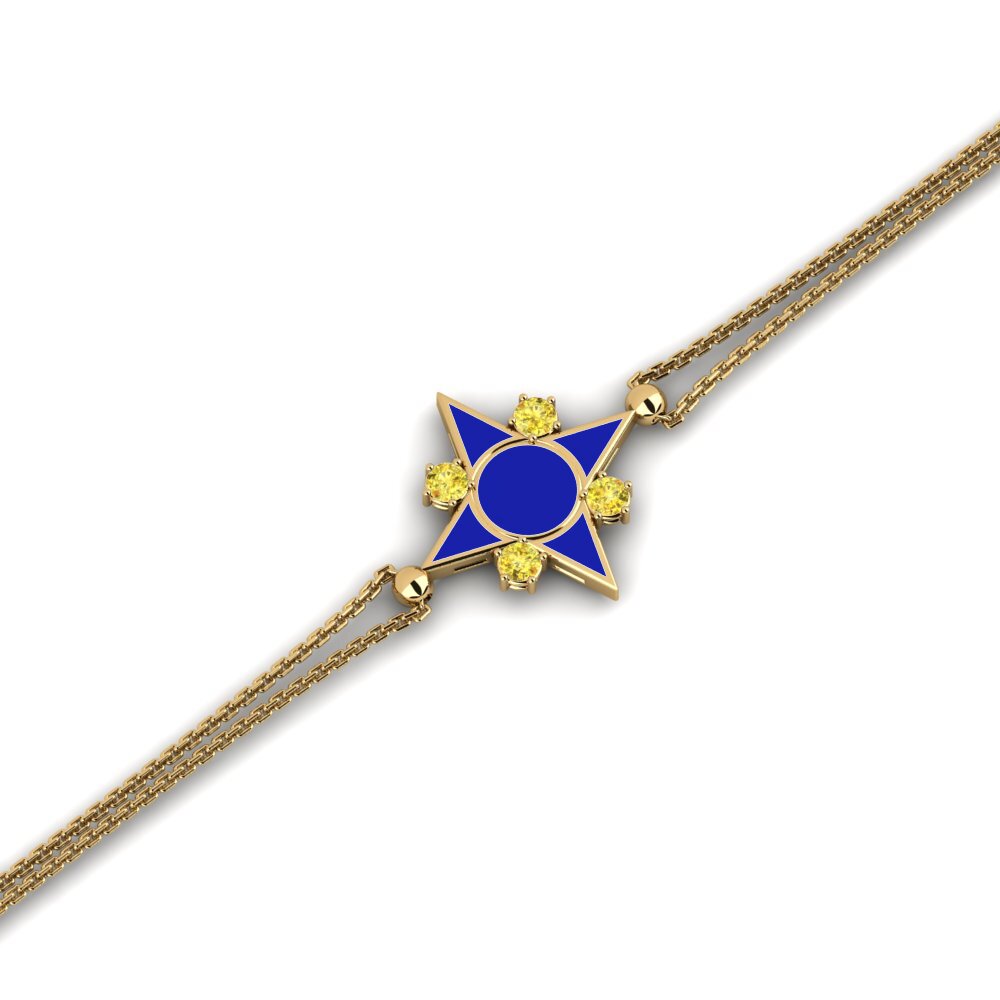 Yellow Sapphire Women's Bracelet Lunatic