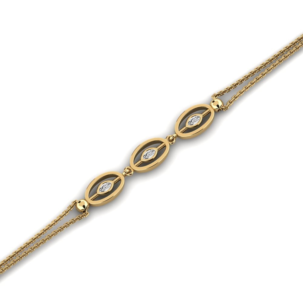Moissanit Kvinnans armband Maigric