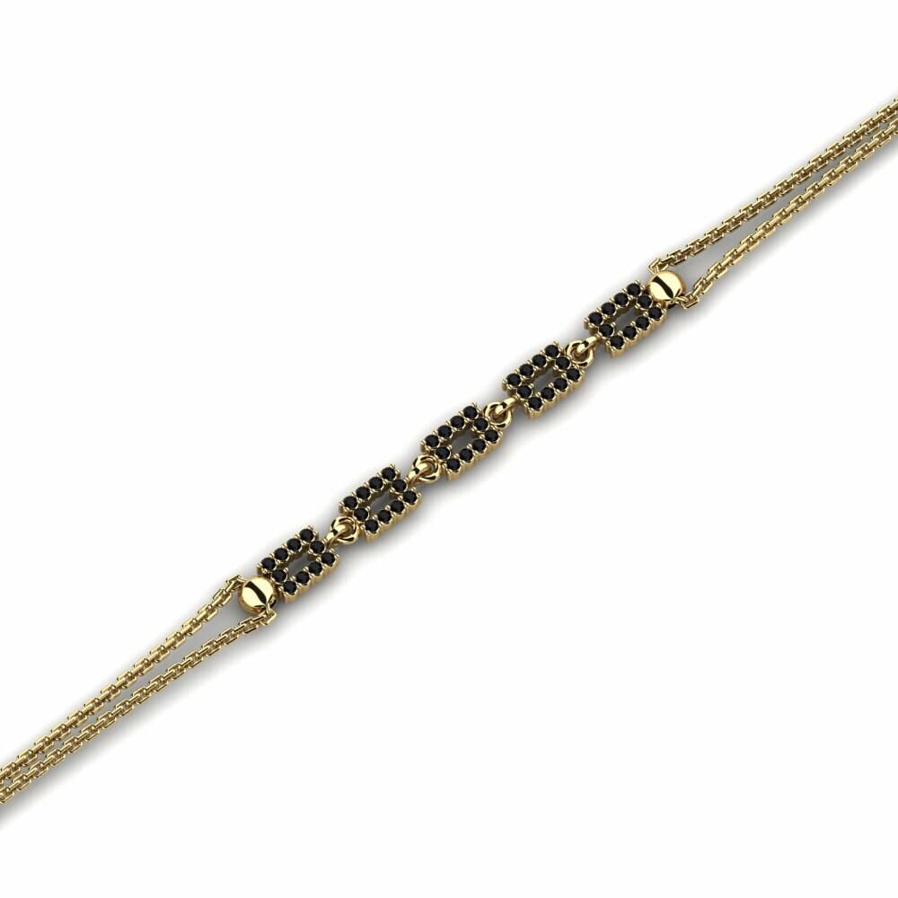 Onyx Noir Bracelet pour femme Marcen