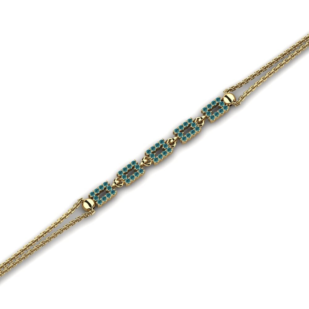 Blue Diamond Women's Bracelet Marcen