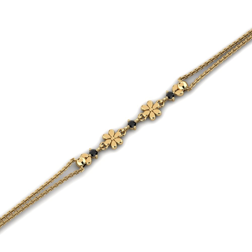 Black Sapphire Women's Bracelet Margef