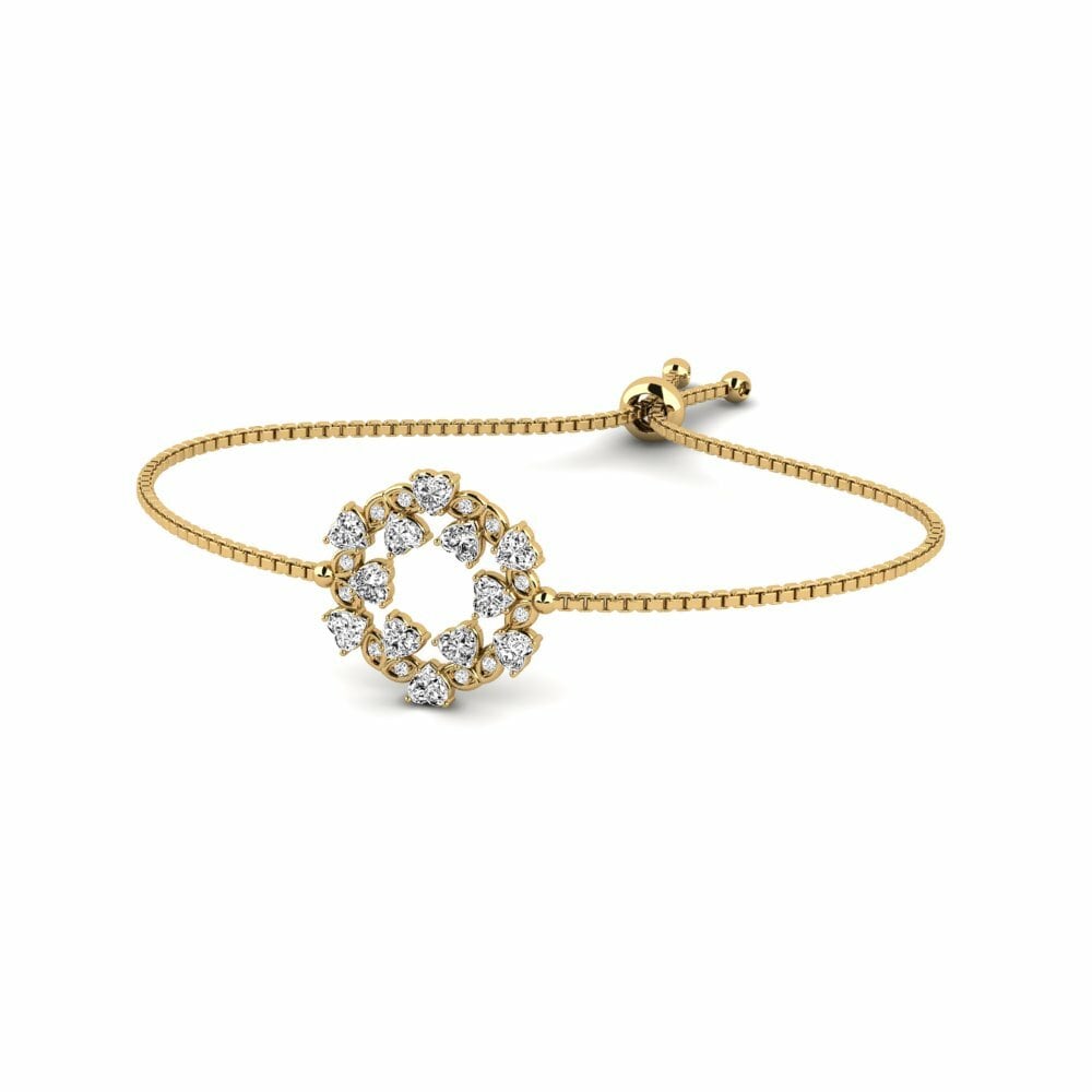 Moissanite Bracelet pour femme Metaxa