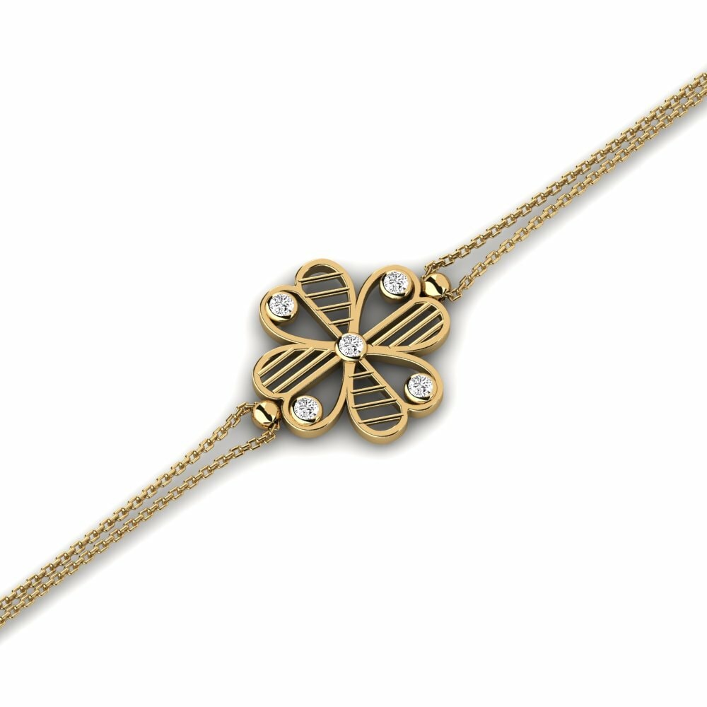 Moissanite Bracelet pour femme Meteque