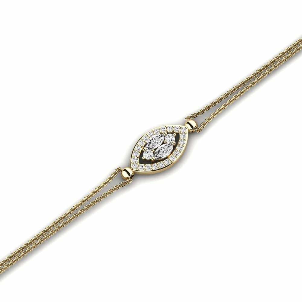 Moissanite Bracelet pour femme Metroze