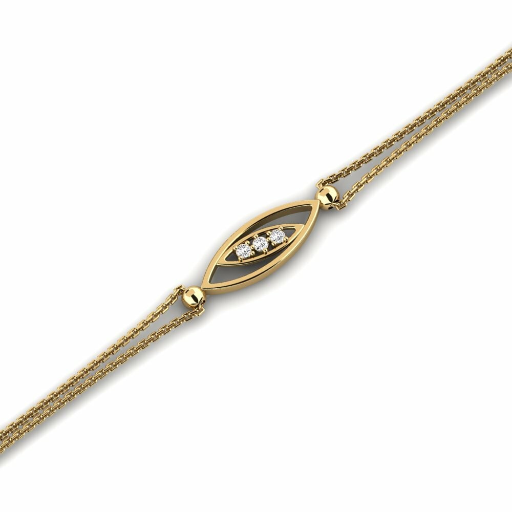 Moissanite Bracelet pour femme Micaelas