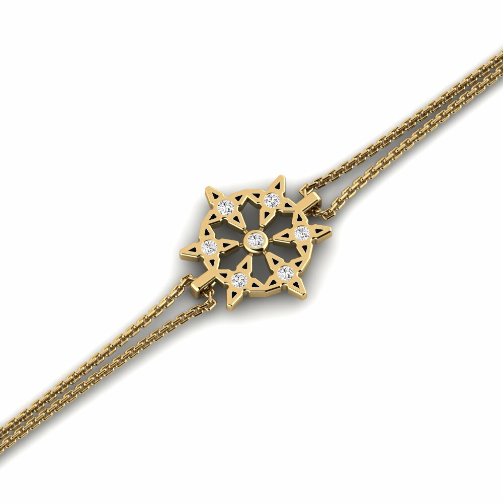 Moissanite Bracelet pour femme Minimusse