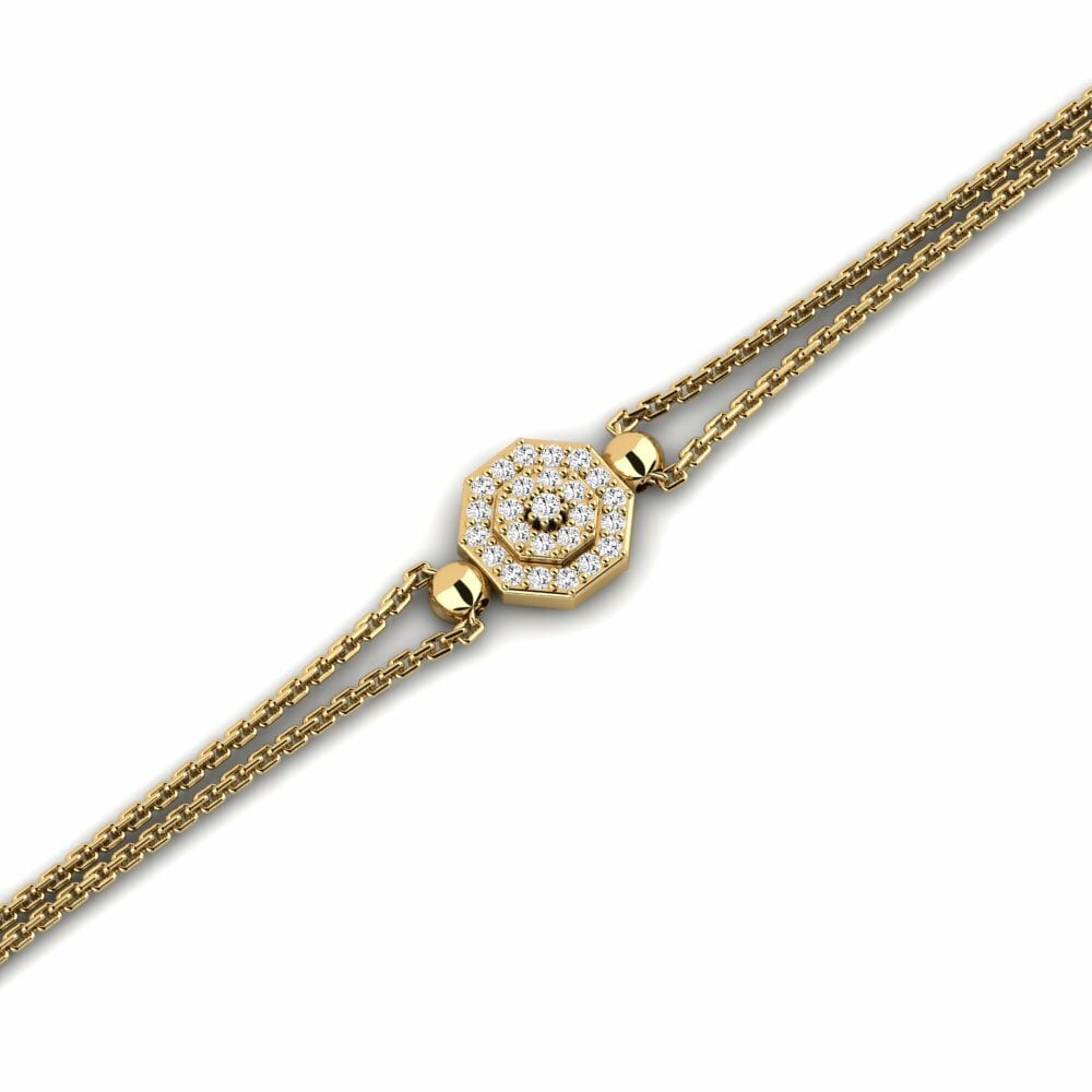 Moissanite Bracelet pour femme Minniy